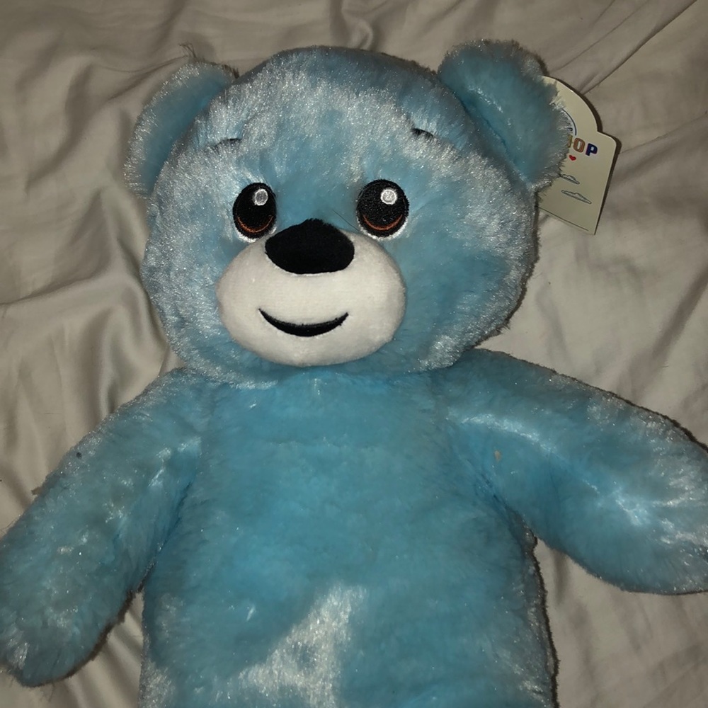 brand new baby blue bear